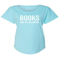 A Könyvek Az Én Valentin Női Dolman Pólóm
