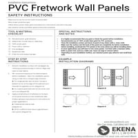 Ekena Millwork 36 W 30 H 5 8 P Legacy emelt panel dekoratív falpanel