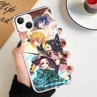 Japán Anime démonölő Kamado Nezuko telefon tok iPhone Pro Plus 13pro 13pro Ma 12pro 12pro ma Pro Ma XS XR 6s plusz