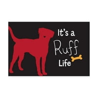 Védjegy Képzőművészet 'Pet Life Dog 3' vászon művészet, Holli Conger