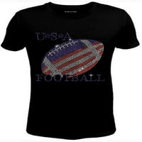 Bling női póló USA Football JRW-654-sc