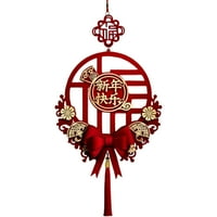 Garhelper Hagyományos Tavaszi Fesztivál Medál Kínai Dekoráció Papír Ünnepi Alkalom Piros Kreatív Dekoratív Medál