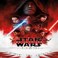 Csillagok Háborúja: Az Utolsó Jedi-Egy Lapos Falplakát, 24 36