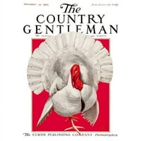 Posterazzi DPI12272489A Country Gentleman mezőgazdasági magazin nagy borítója a 20.század eleji Poszternyomtatásból.