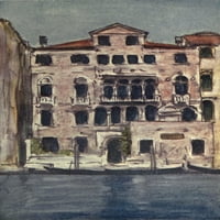 Velencei Palazzo Mengaldo Poszter Nyomtatás Mortimer Menpes